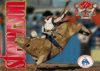 1996 High Gear Rodeo Crown Jewels #52 Lonnie Steverson Front